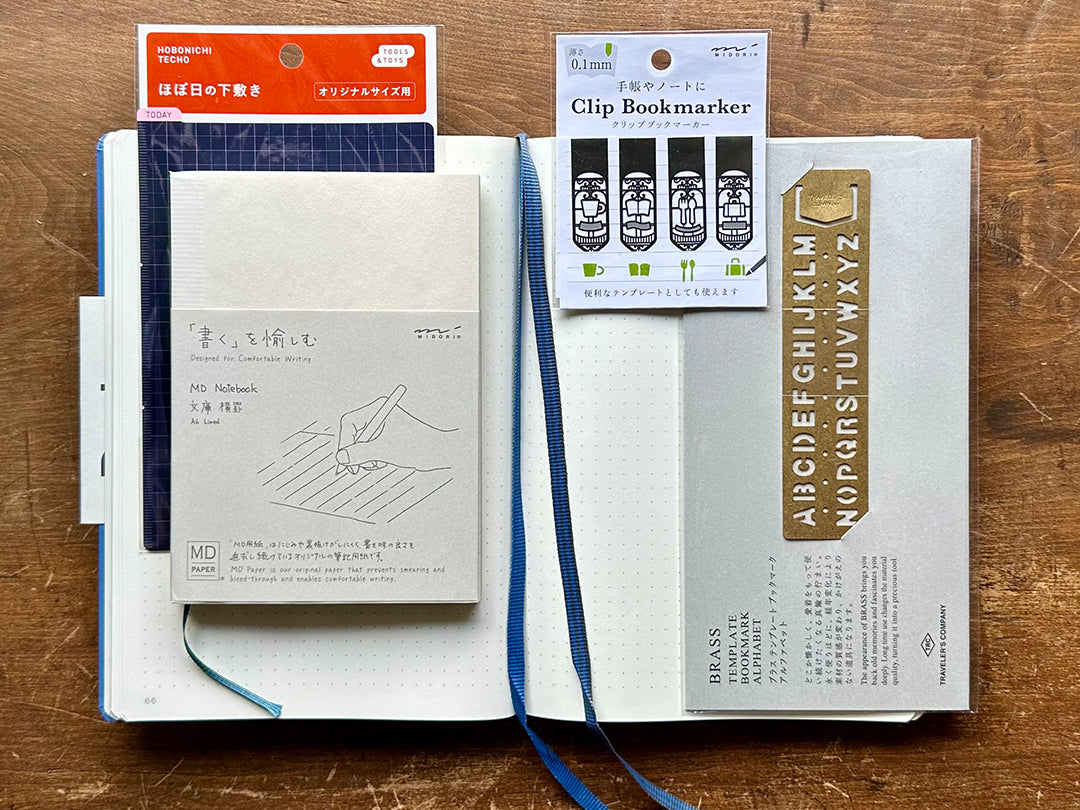 Hobonichi Stencil-Activities - oblation papers & press