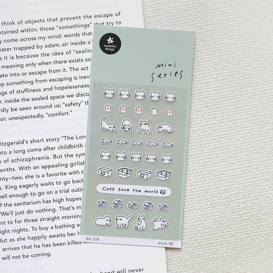 Cats Sticker Sheet