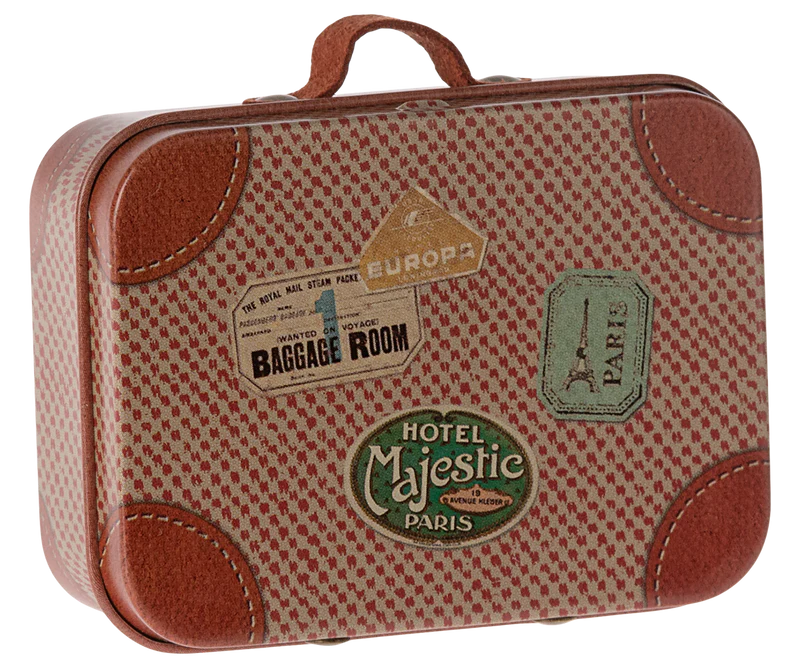 Metal Mini Suitcase | Rose