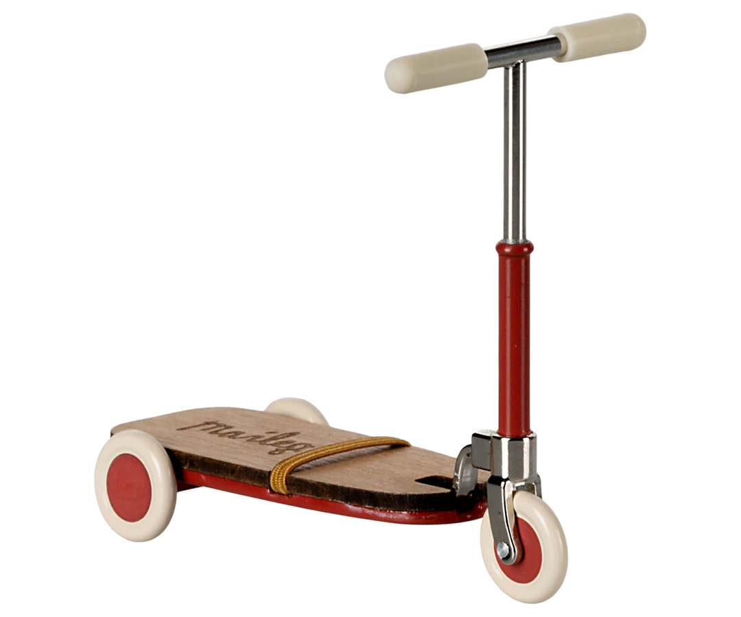 Miniature Kick Board Scooter | Red