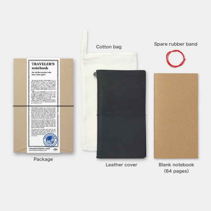 TRAVELER'S notebook | Regular | Black