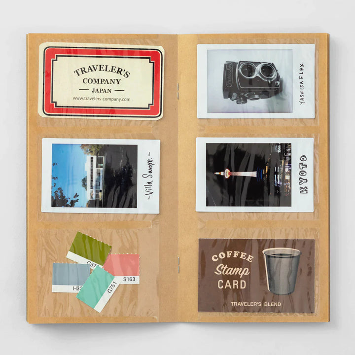 TRAVELER'S notebook 028 Kraft Card File | Regular Size