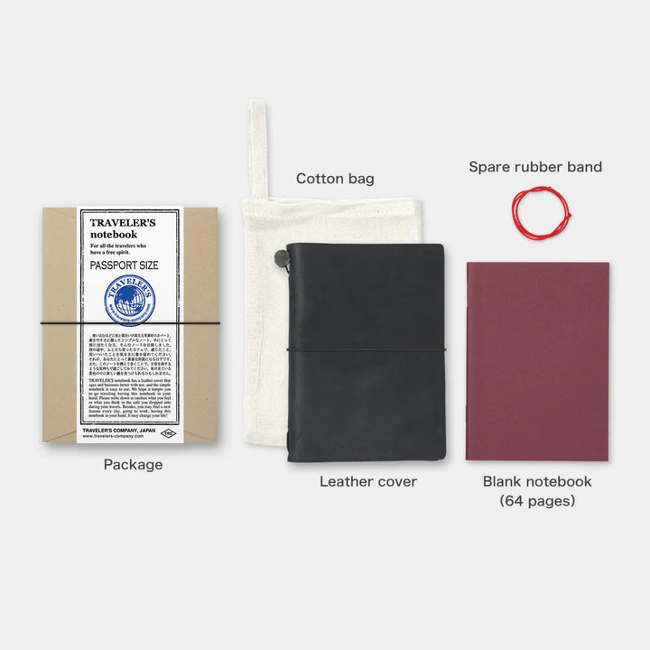 TRAVELER'S notebook | Passport | Black