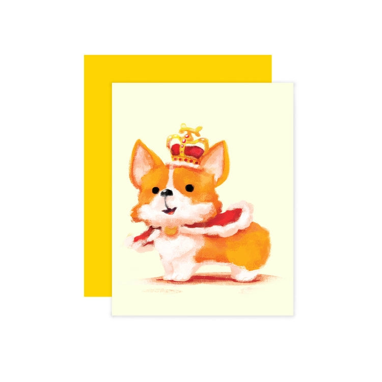Royal Corgi | Greeting Card *