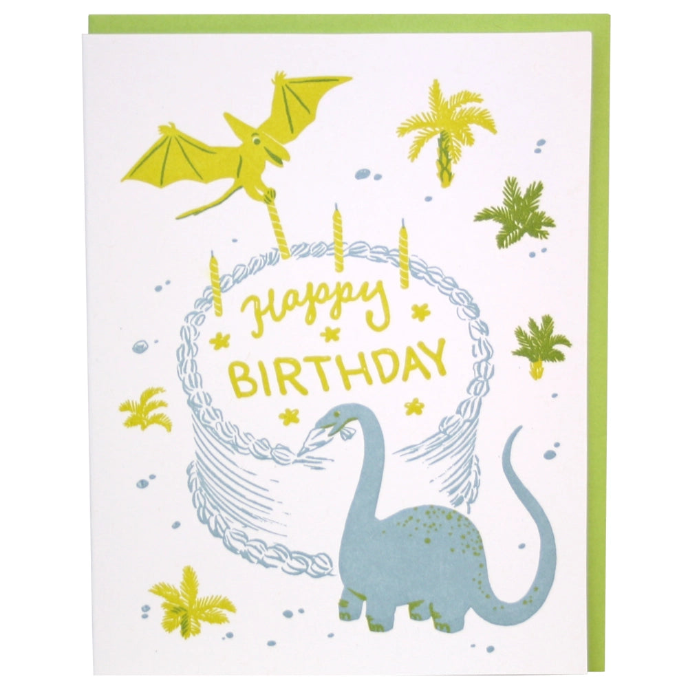 Dinosaur Bakers | Greeting Card