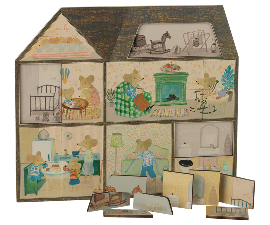 Mouse Home Farmhouse Puzzle