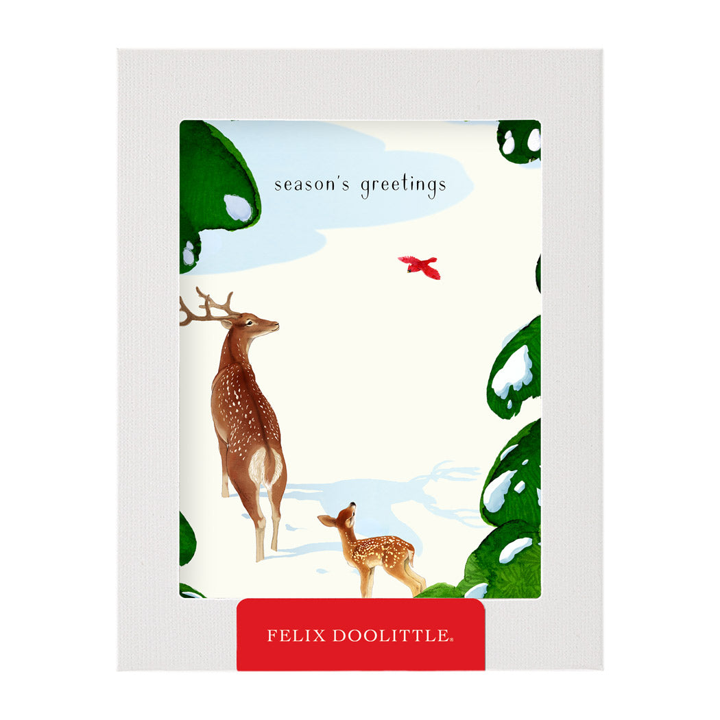 Woodland Neighbors Holiday Card