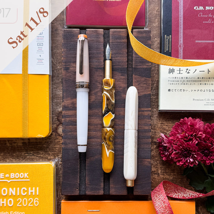 Fountain Pen Day Pop-Up: Kolo Tino & Sailor