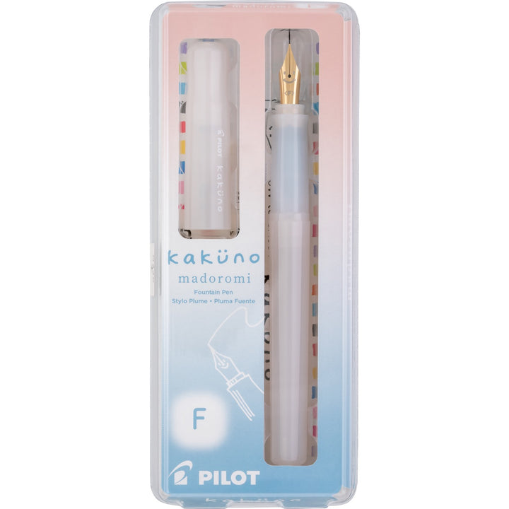 Kakuno Madoromi Fountain Pen | Cumulus White