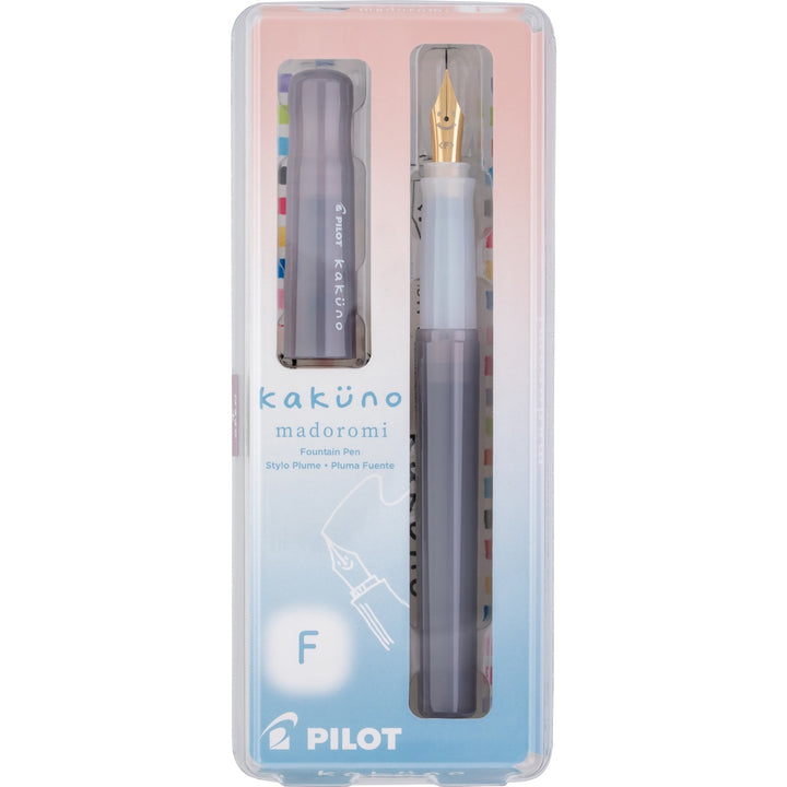 Kakuno Madoromi Fountain Pen | Nimbus Grey