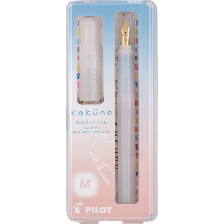 Kakuno Madoromi Fountain Pen | Cumulus White