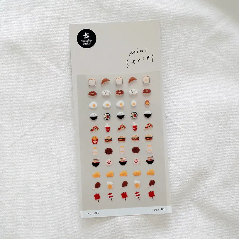 Favorite Food Sticker Sheet