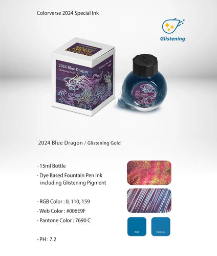 Blue Dragon Glistening Gold | 2024 Limited Edition