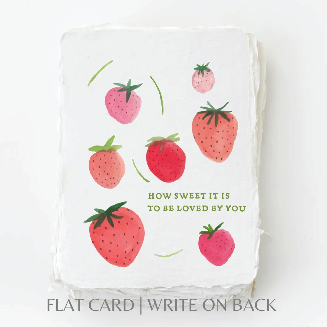 Strawberry Love Farm | Greeting Card
