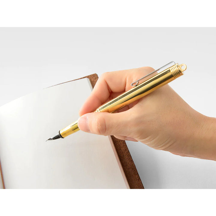 TRC BRASS FOUNTAIN PEN | Fine
