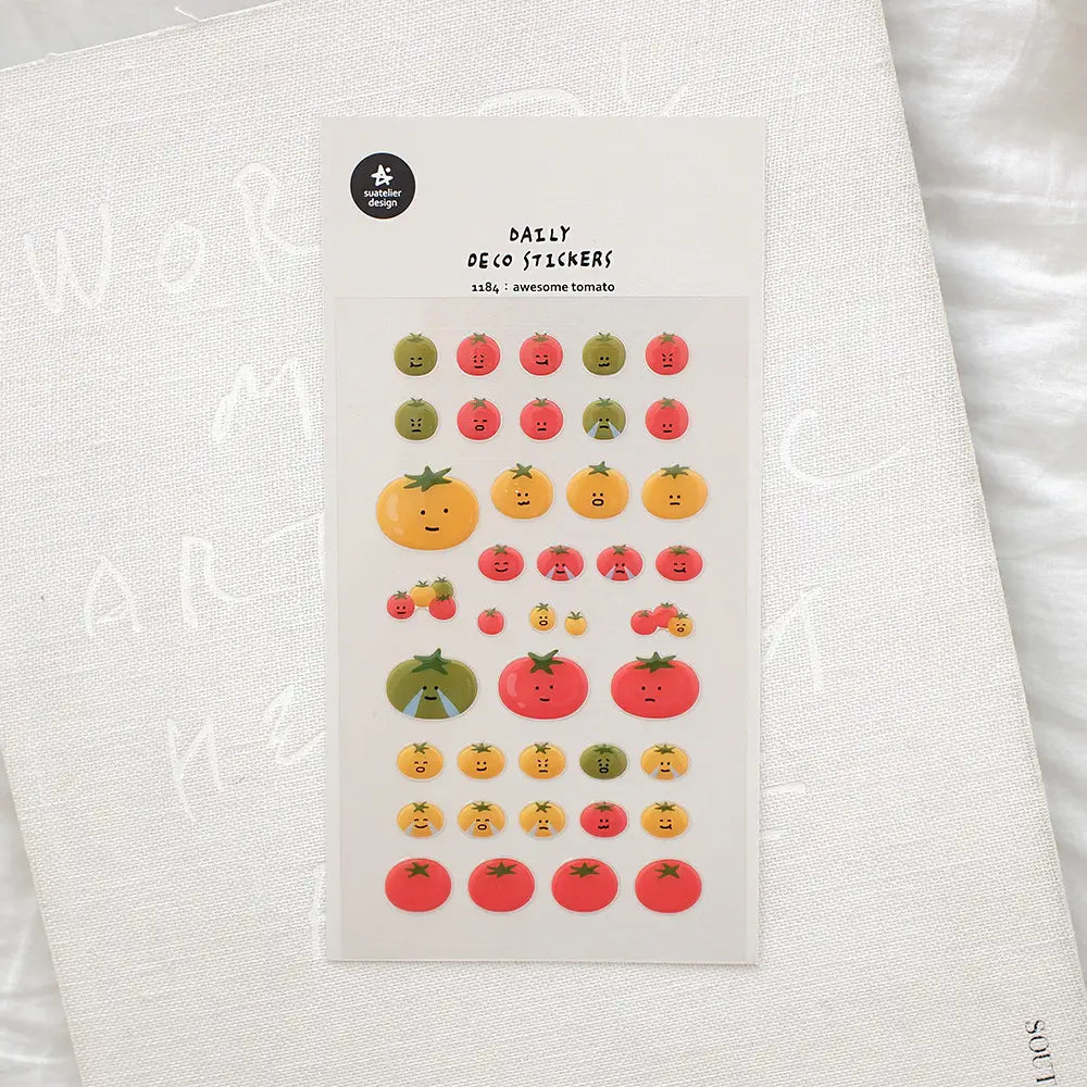 Awesome Tomato Sticker Sheet
