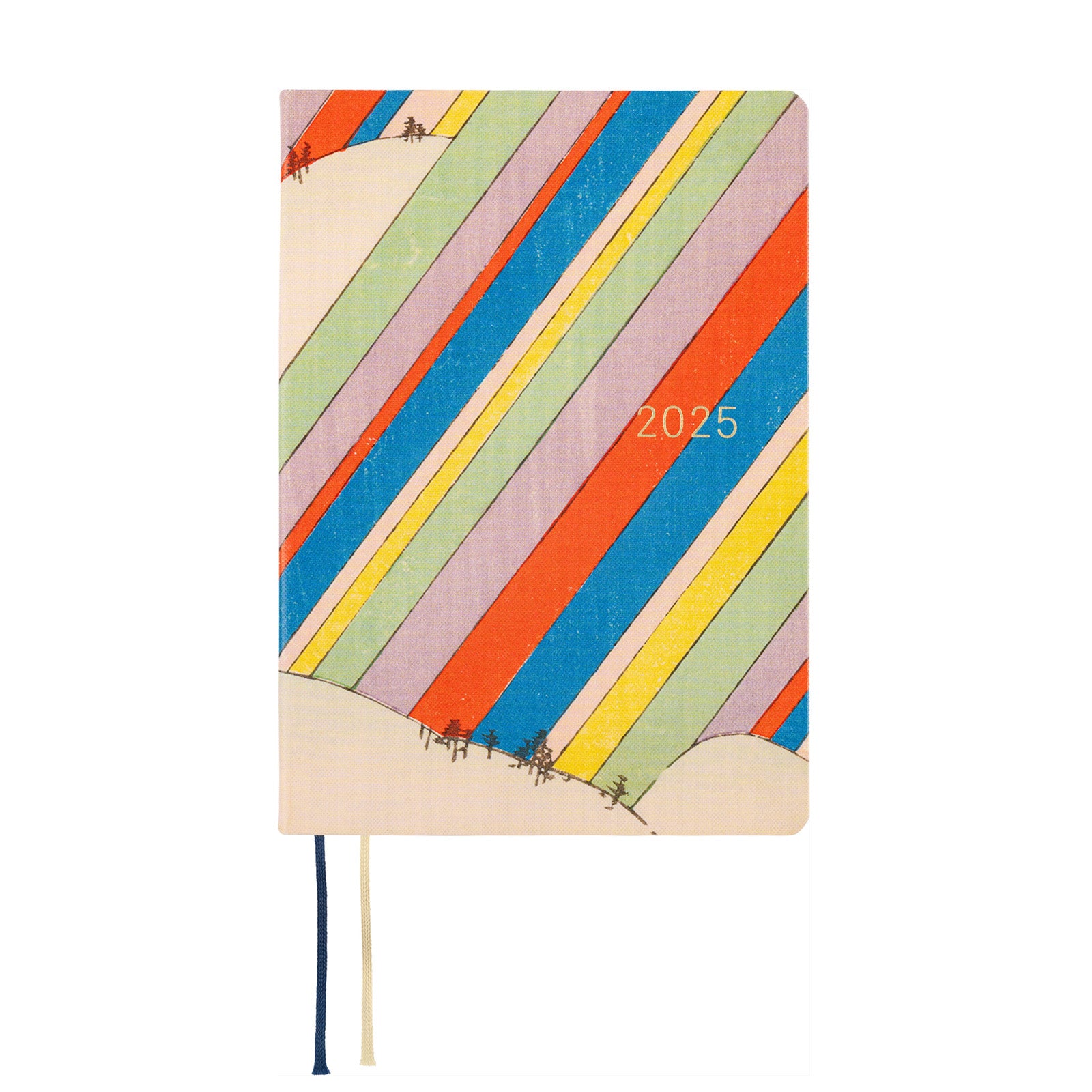 Hobonichi Techo 2025 A6 HON Planner Unsodo Bijutsukai (Rainbow) E The Paper Mouse