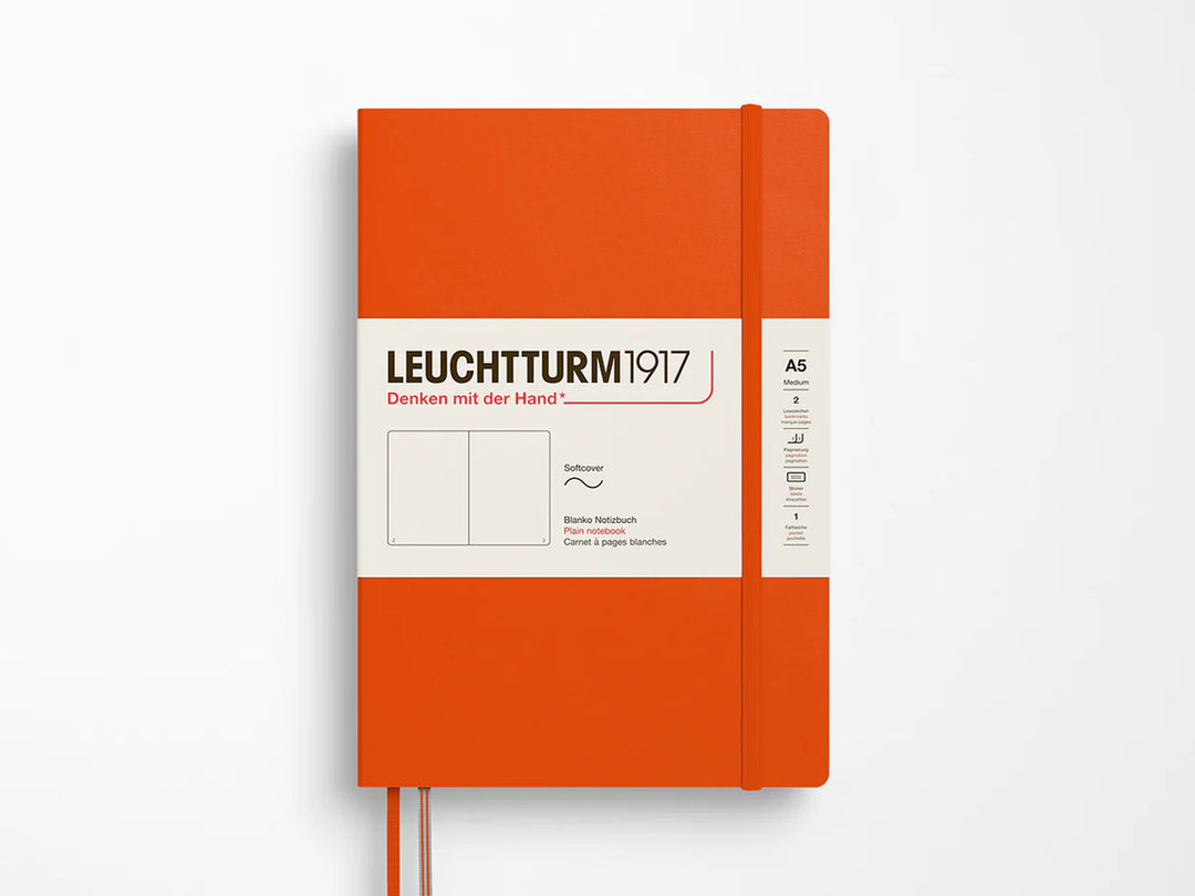 Hardcover A5 Dot Grid Notebook | Pumpkin