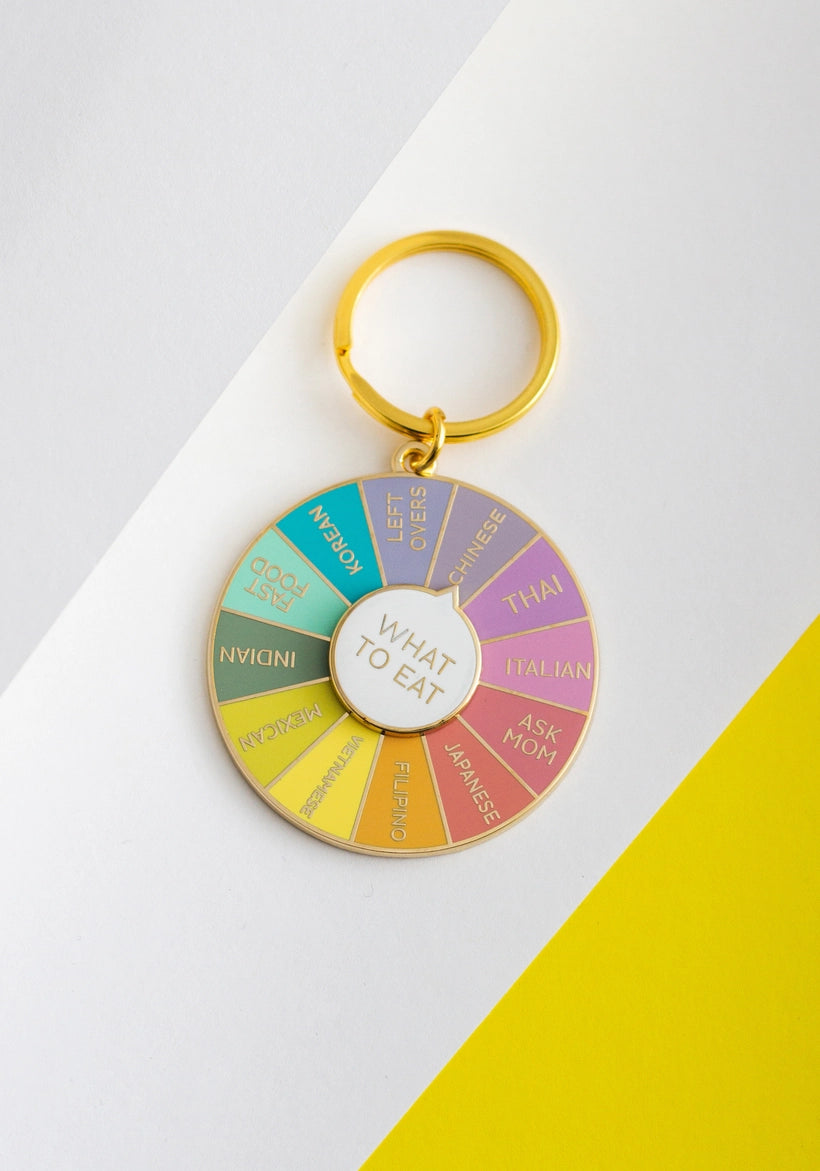 What To Eat Interactive Key Chain