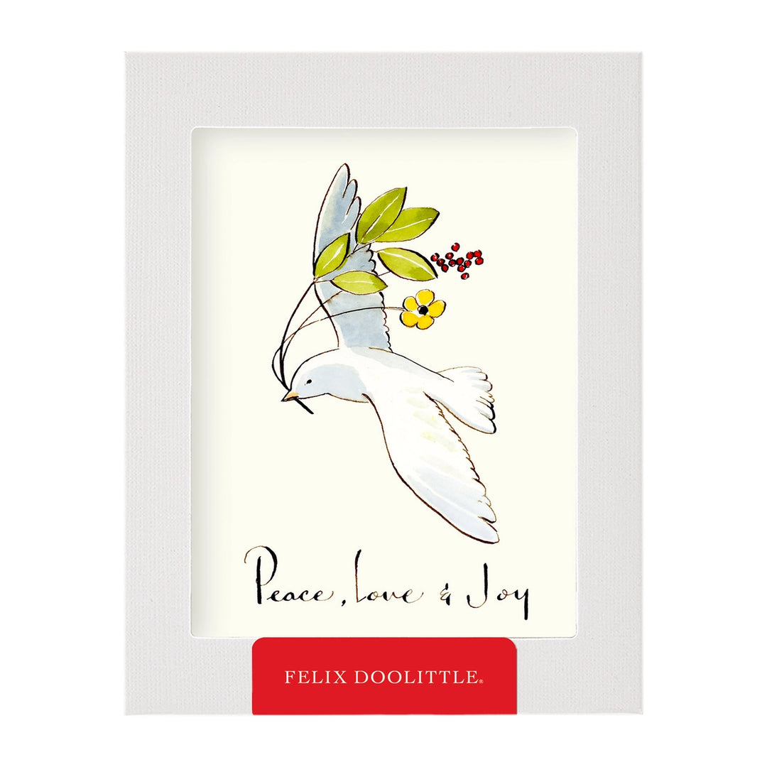 Peace Love Joy Holiday Card