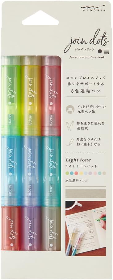 Joint Dots Connecting Marker | 9 Color Set