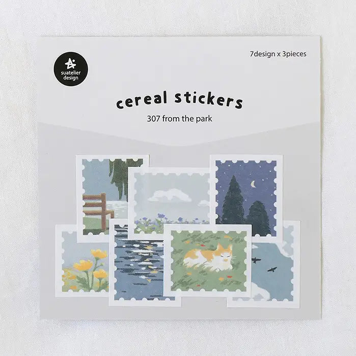 From the Park Stickers Set