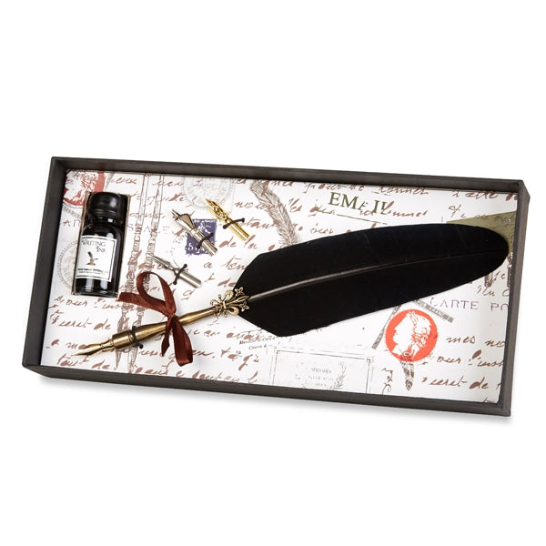 Brass Nib Quill Pen Set