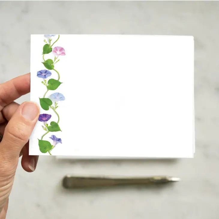 Morning Glory | 8 Flat Card Set