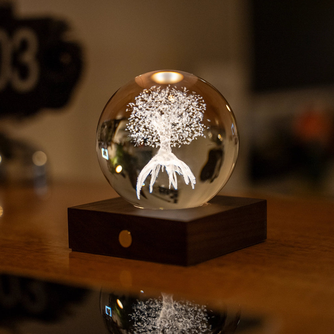 Amber Crystal Light | Tree of Life