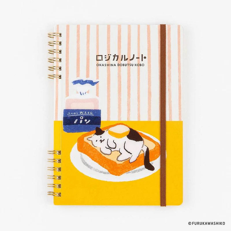 Logical W Ring Toast Notebook | 5mm Grid