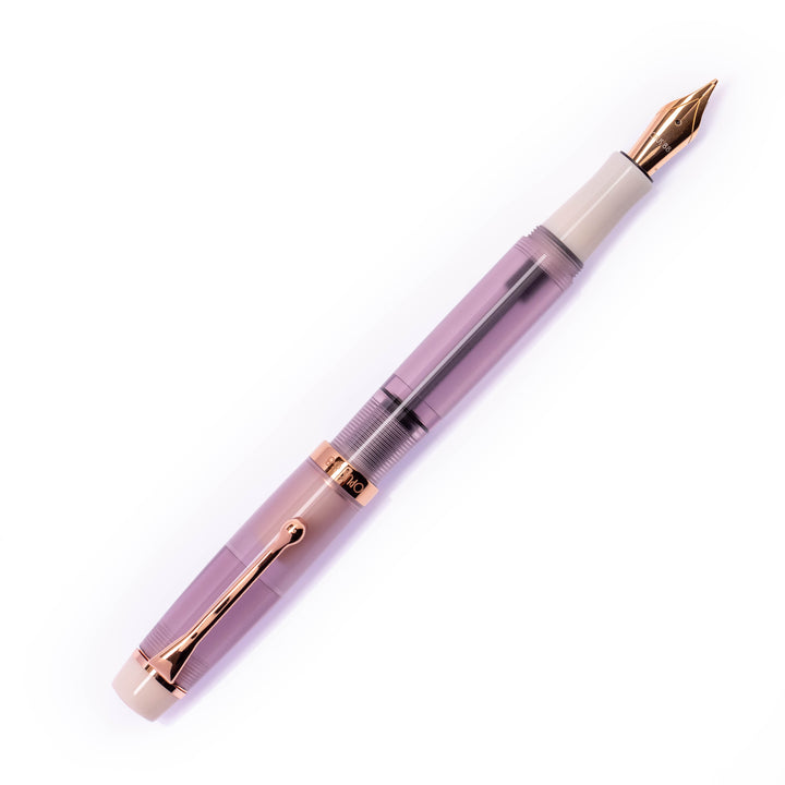 OPUS 88 Mocha Mousse Harmony Fountain Pen | Rose Gold Accent | Special Edition