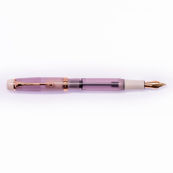 OPUS 88 Mocha Mousse Harmony Fountain Pen | Rose Gold Accent | Special Edition