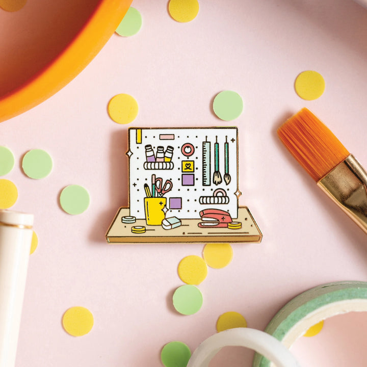 Creative Corner Enamel Pin
