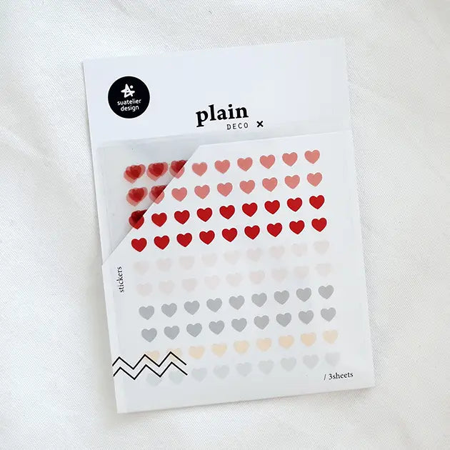 Mini Hearts Sticker Sheet