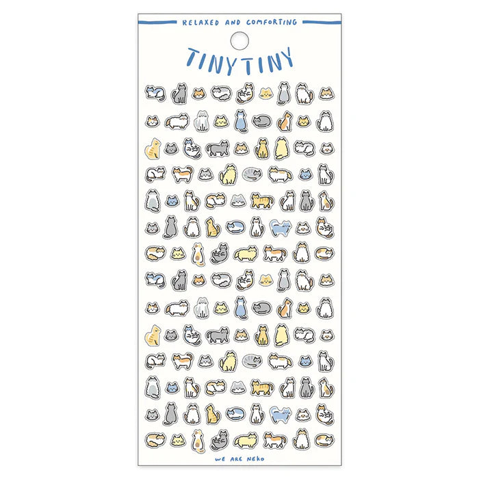 Tiny Tiny Cat Sticker Set