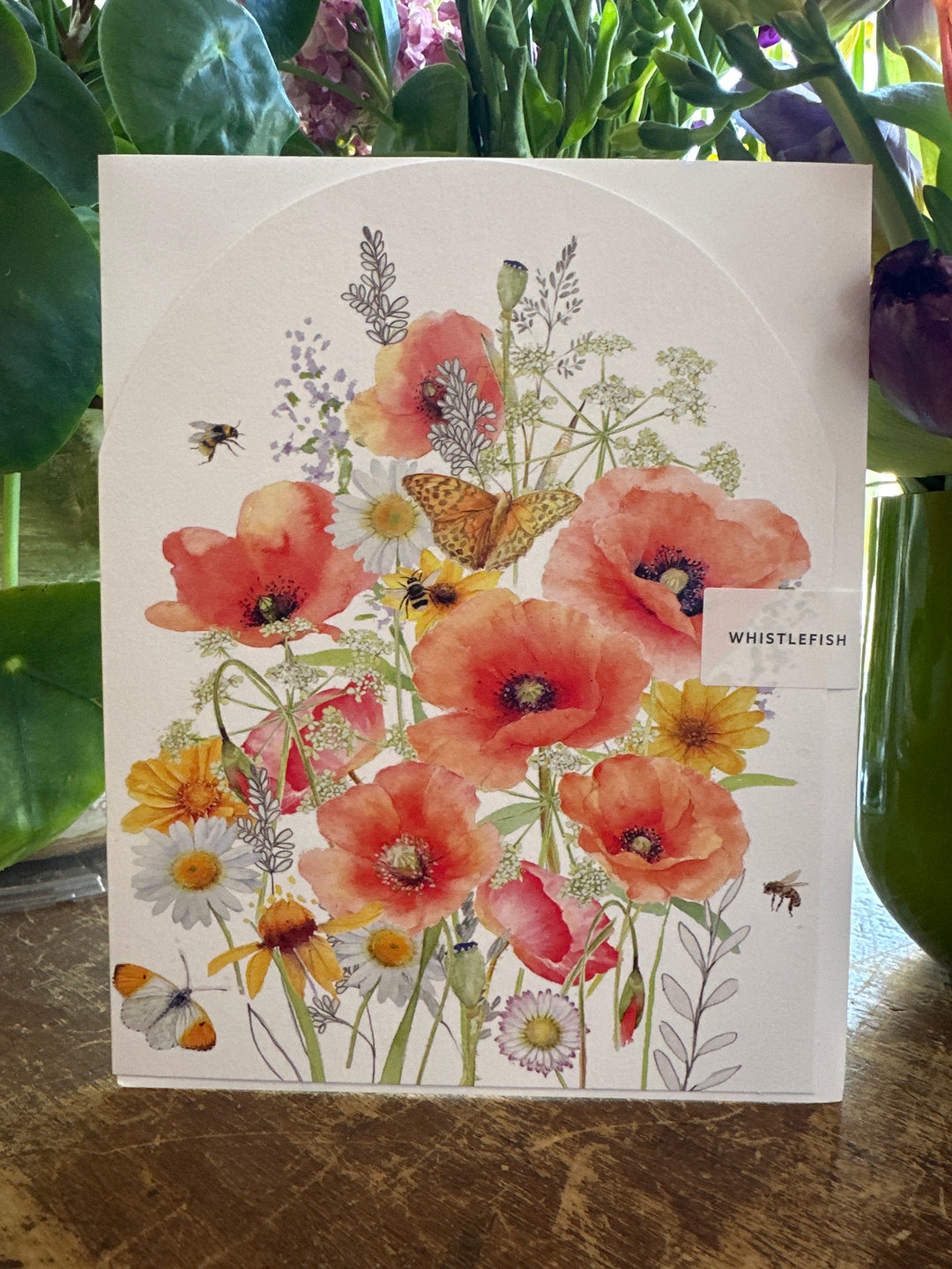 Poppies Art | Greeting Card*