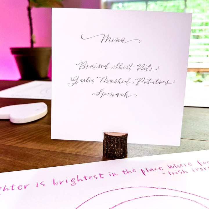 Playful Modern Calligraphy