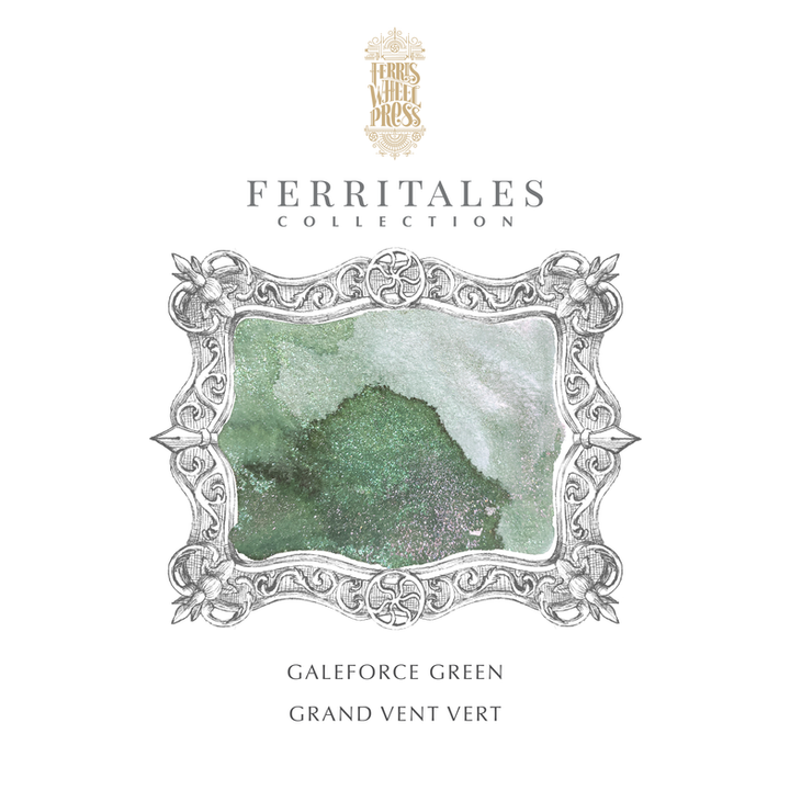 Galeforce Green | Fountain Pen Ink | FerriTales | The Three Little Pigs