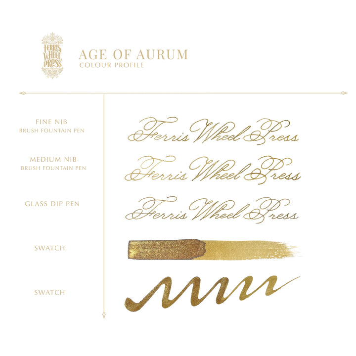 Age of Aurum | Fountain Pen Ink | FerriTales | The King Midas