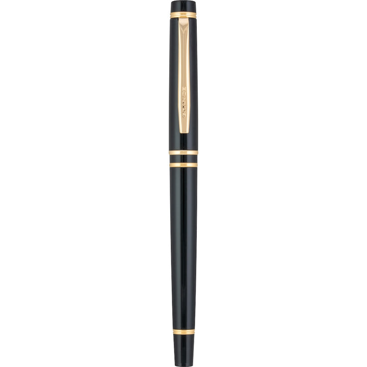 Grance Fountain Pen | Black | 14k Gold Nib