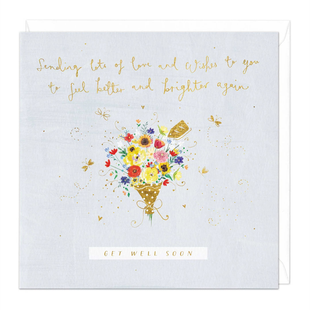 Get Well Soon Bouquet | Greeting Card