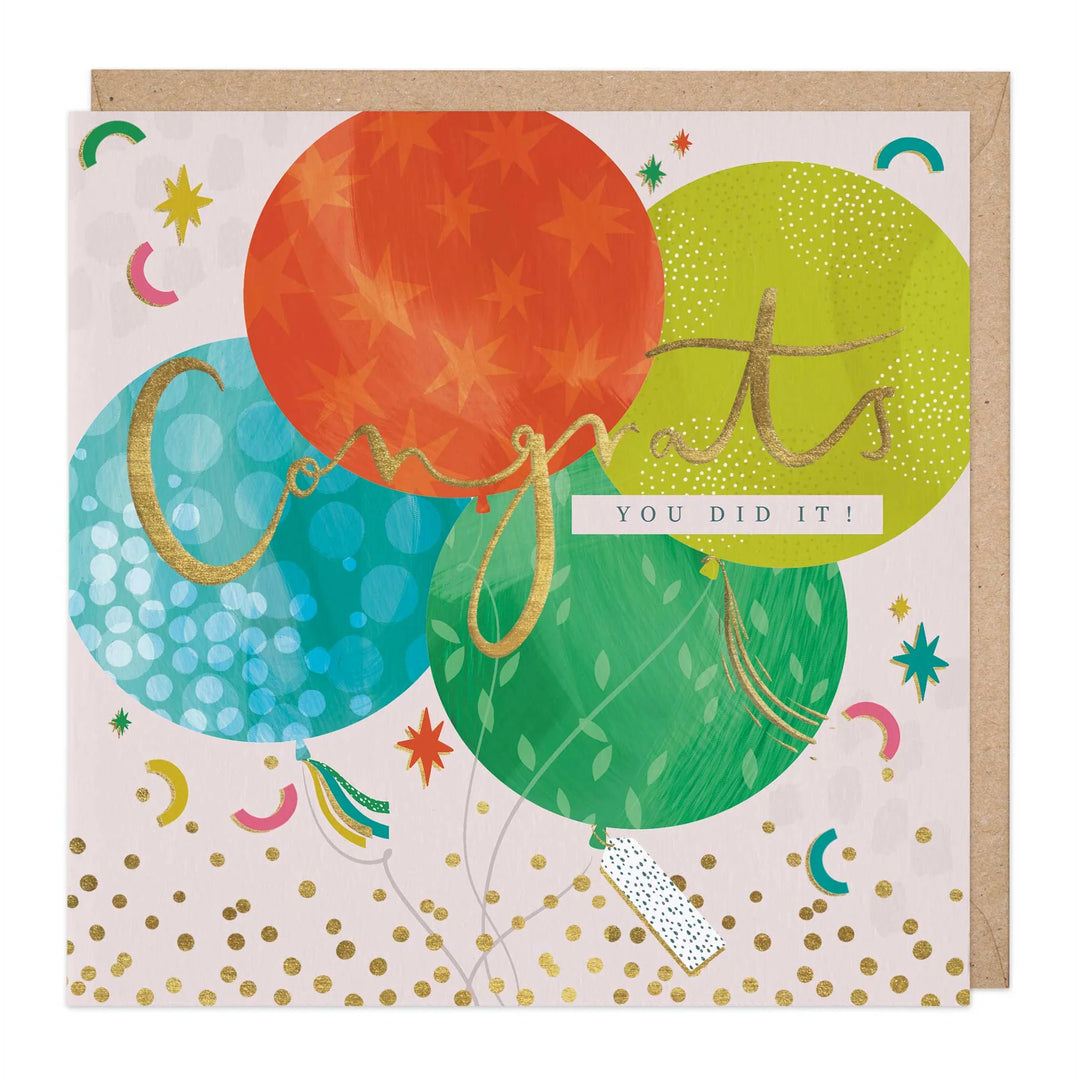 Big Balloon Congratulation | Greeting Card