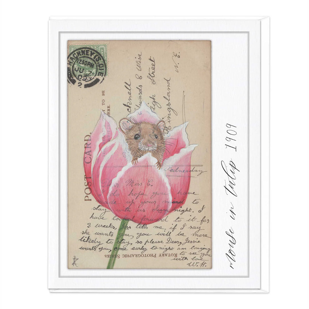 Field Mouse Vintage Art | Greeting Card