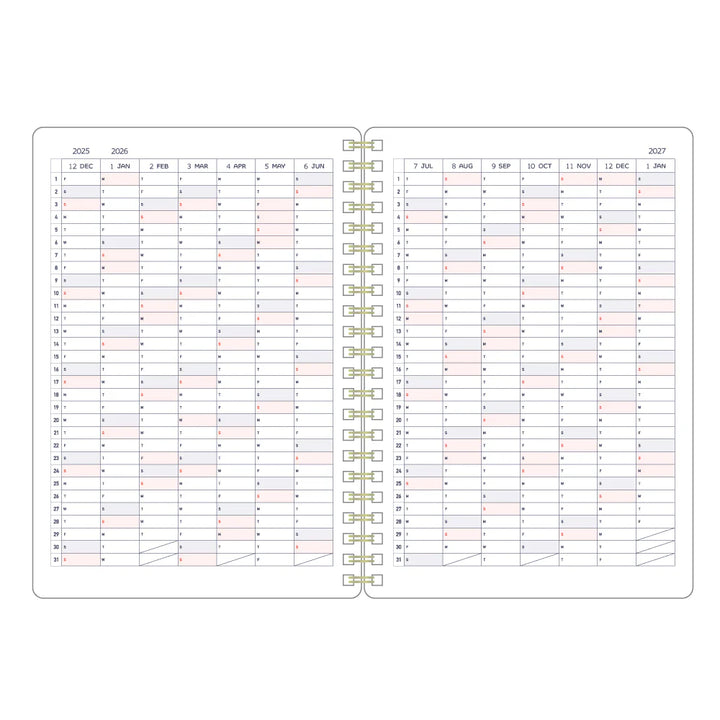 2026 Kleid x Eric Ring Diary | Navy | Special Edition