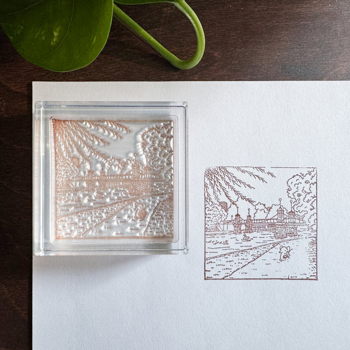 A Walk in the Park | Acrylic Stamp