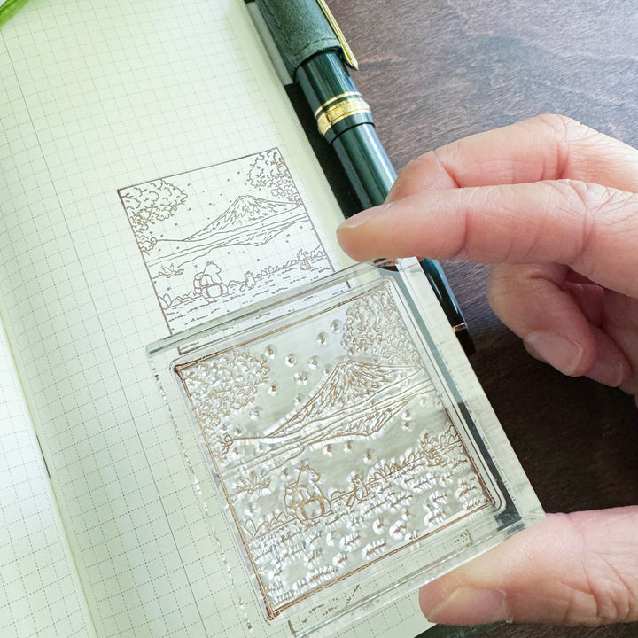 Mountain View | Acrylic Stamp