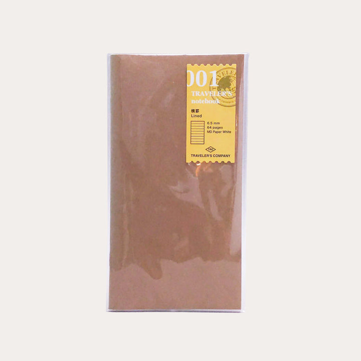 TRAVELER'S notebook 001 Lined Notebook | Regular Size