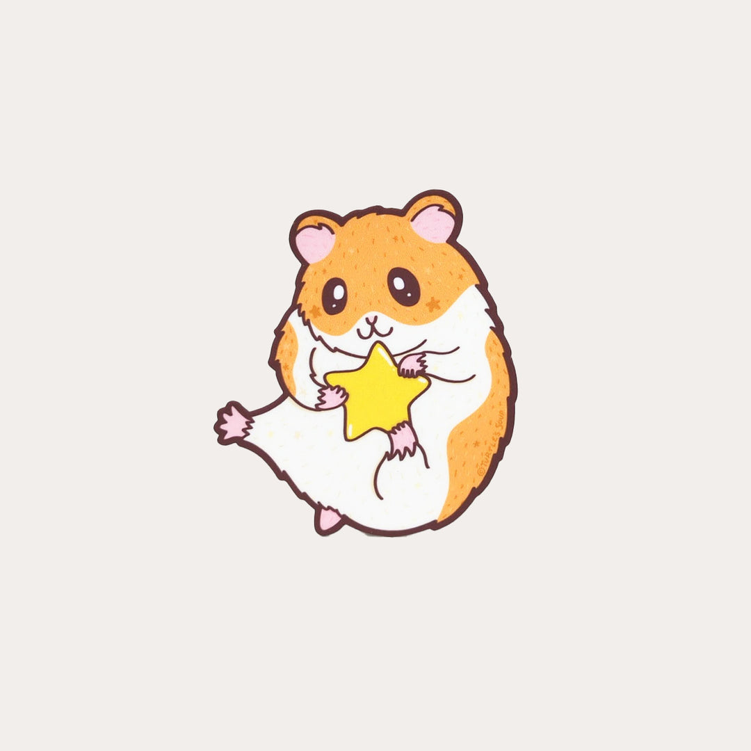 HamStar Hamster | Vinyl Sticker
