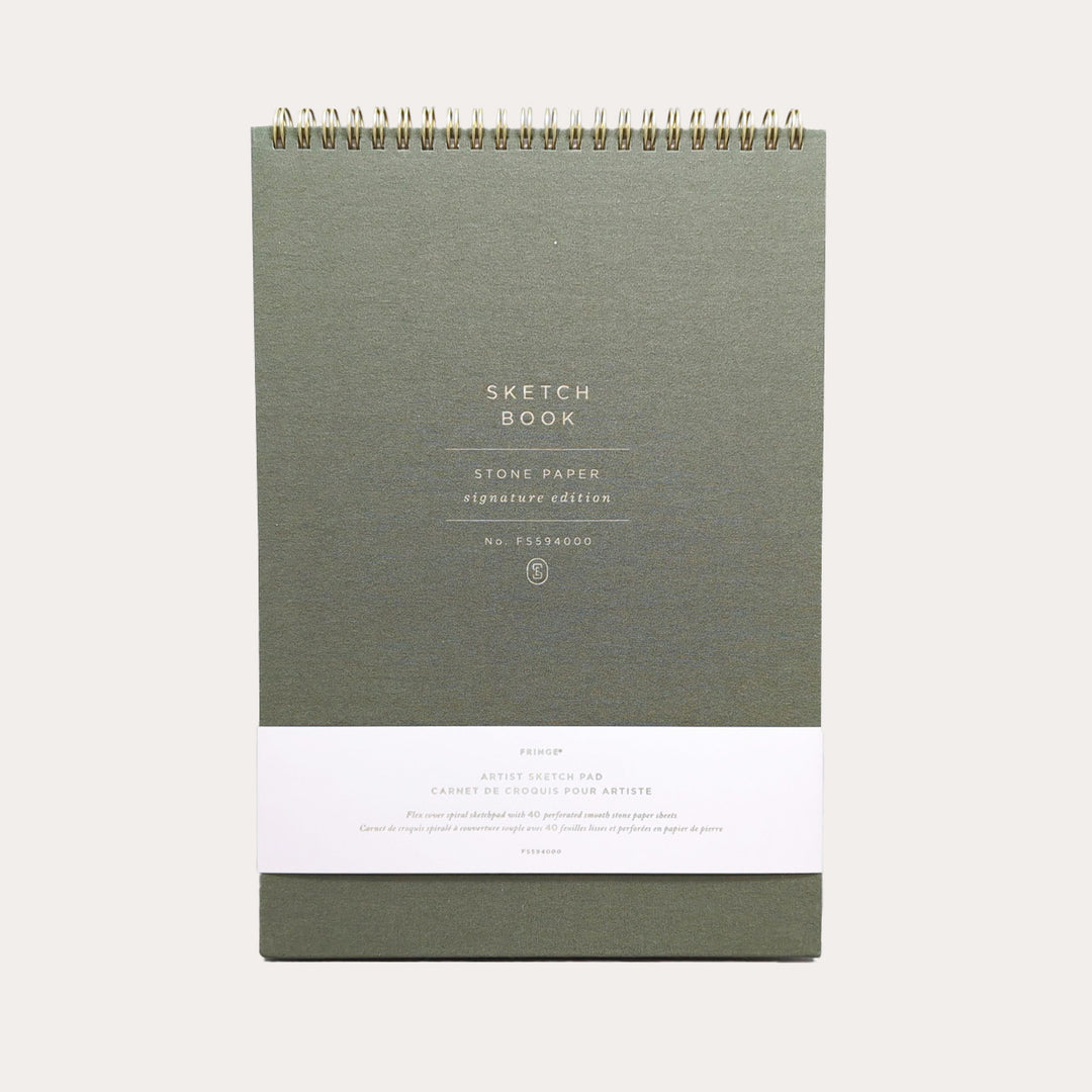 Olive Cloth Sketchbook