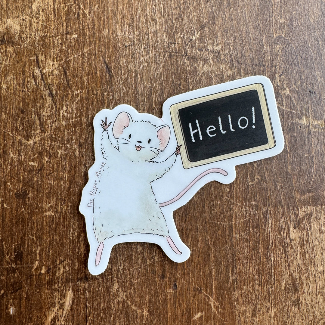 Mice to See You | Vinyl Sticker